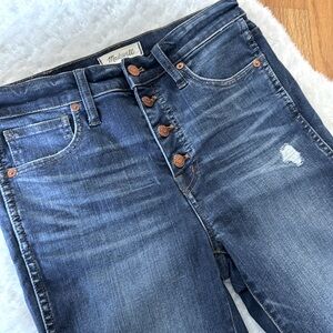 Madewell high rise skinny jean. Size 27.